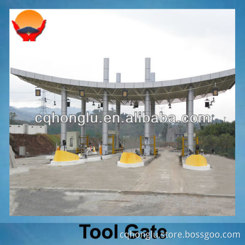 Steel structure gas station roofing deign